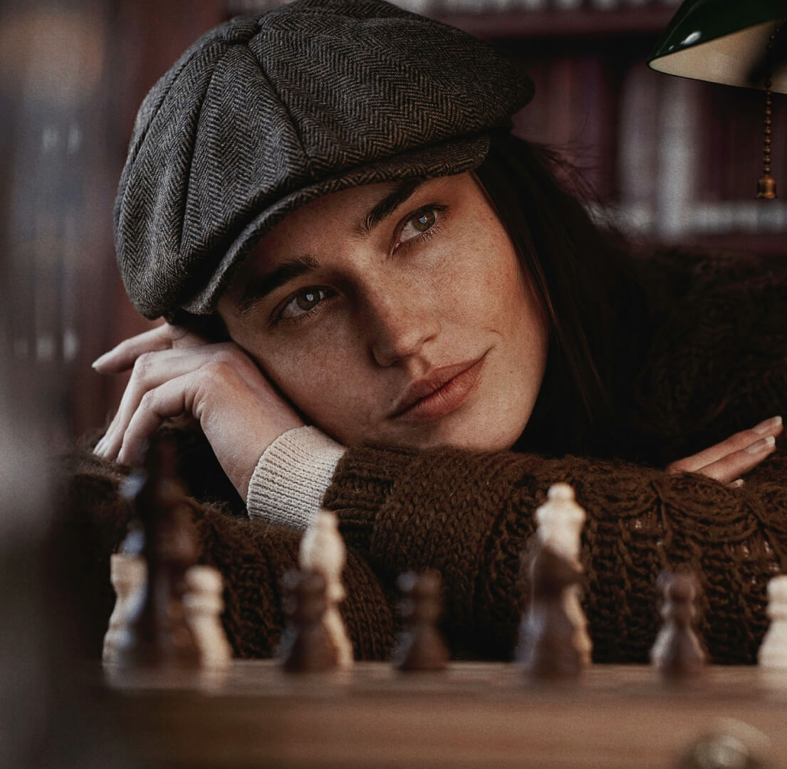 WGM Radzikowska dziewczyna grająca w szachy